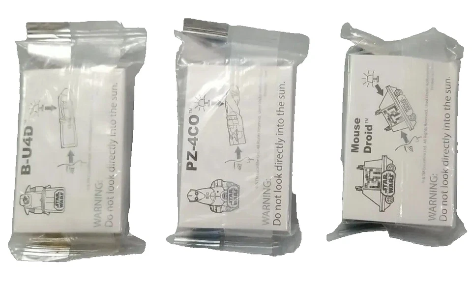 General Mills 2015 Star Wars Force Awakens Droid Viewers - Juego completo Foto 4 de 4