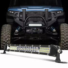 For Polaris Xpedition Mount 12" Single Row Led Work Light Bar Spot Flood Combo