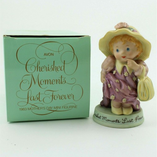 Vintage Avon 1983 Mother’s Day Cherished Moments Last Forever Mini Figur NEU - Bild 6 von 6