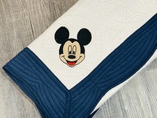 Baby Gift Crib Quilt For Nursery - Mickey Mouse- 36  x45  