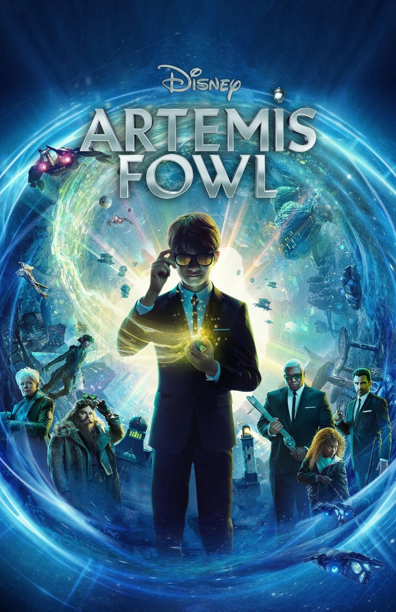 BB0414 Artemis Fowl Film By Kenneth Branagh 2020 Cast Movie Poster