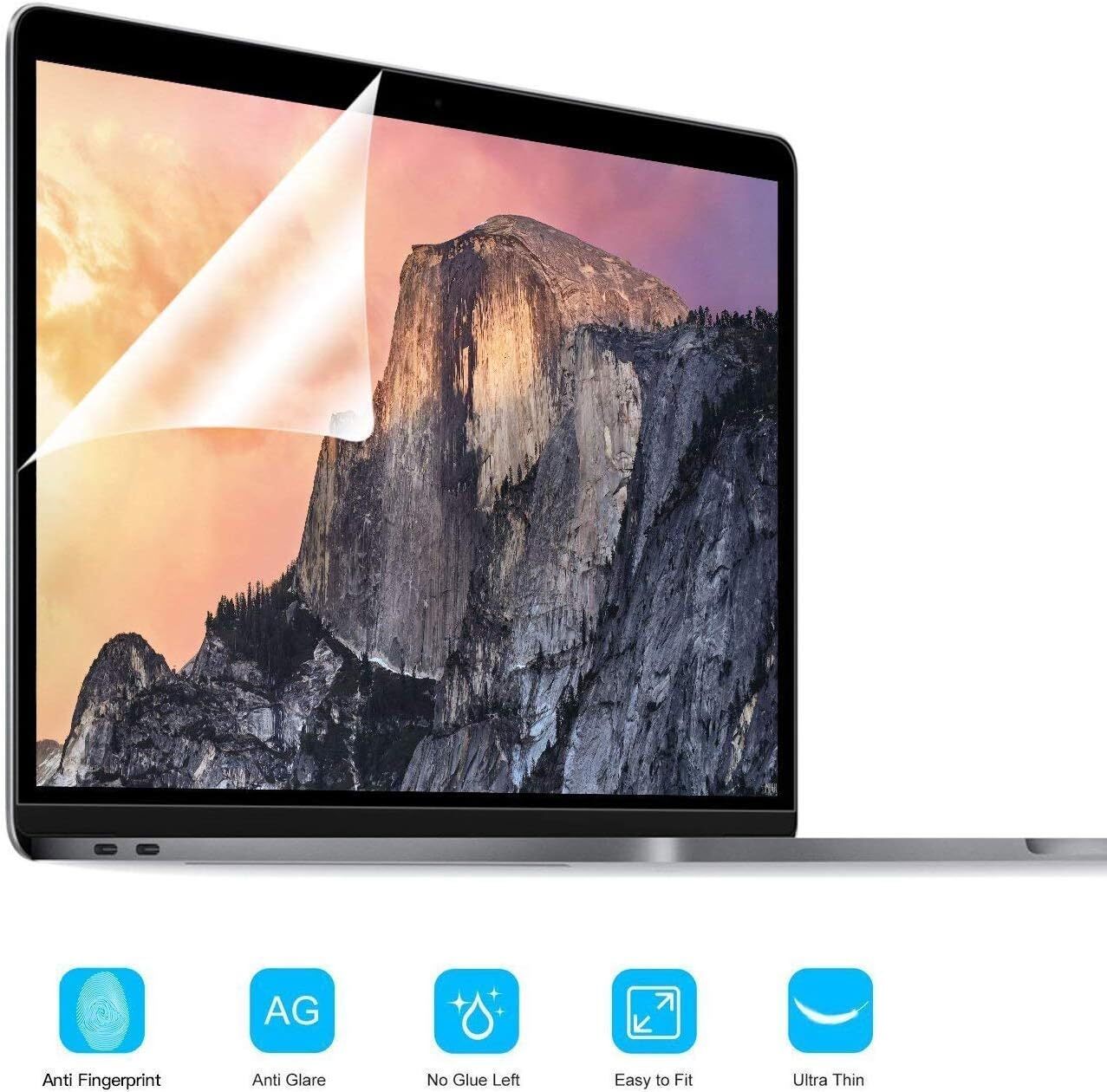 Anti Glare(Matte) Screen Protector Compatible with MacBook Pro 15 inch 2 2 Pack