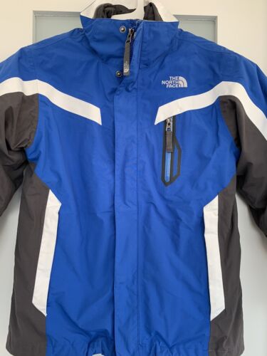 THE NORTH FACE Jacket HyVent Boys Size M (10/12) 3-in-1 Blue/Grey NO HOODIE - Picture 2 of 23