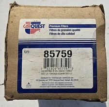 CARQUEST PART #85759 HYDRAULIC OIL FILTER.  F5 NEW IN BOX FREE SHIPPING