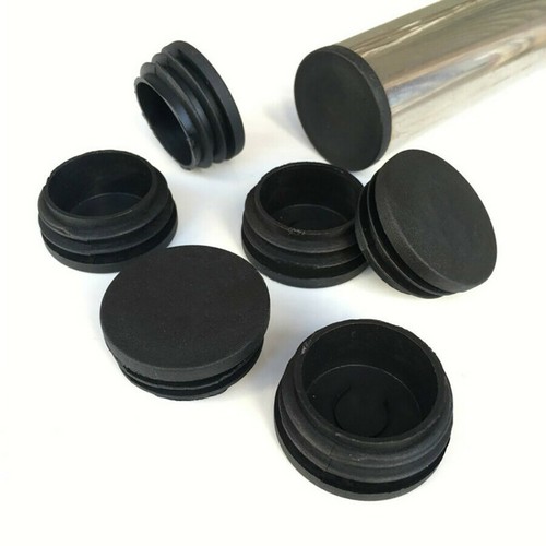 Round Plastic End Caps Tube Inserts Bungs Blanking Furniture Table