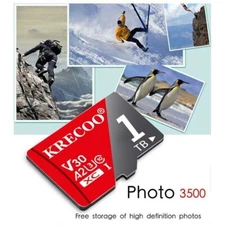 1TB Memory Card TF Card High Speed Monitoring Card Dash Cam SD Storage Card 256G