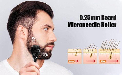 Micro Needling 540 Roller Derma Roller Dermaroller 0.2/0.25/0.3mm Titanium Hair - Picture 22 of 31
