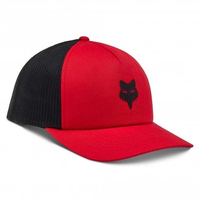 Fox Racing Herren Casuals - FOX HEAD Trucker Snapback Mütze/Cap - Flame Red