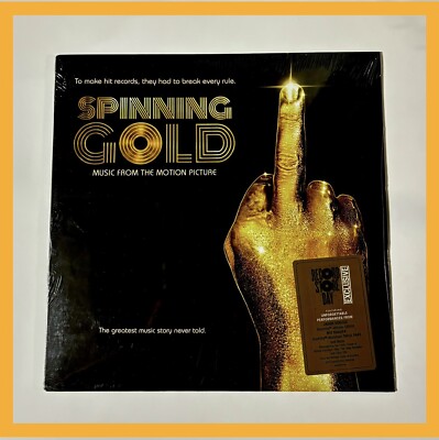 Spinning Gold (Music From The Motion Picture) V/A LP On Gold Nugget Color Vinyl