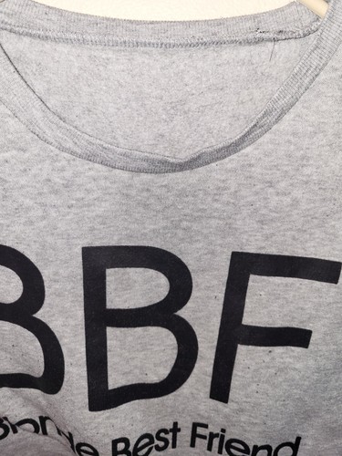 Faded Glory Teen Girl M Sweatshirt Gray BBF L Sleeve 23 L 20 Across Front Chest - Picture 24 of 24