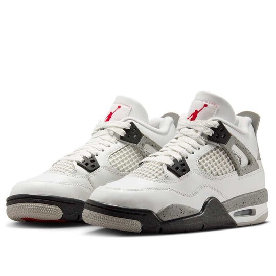シューズ(男性用) Nike Air Jordan 4 RetroWhite/Cement 2025 Air Jordan 4 Retro 'White Cement' 2025 — Kick Game