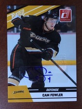 2010-11 Donruss Cam Fowler Rated Rookie AUTOGRAPH RARE RC AUTO