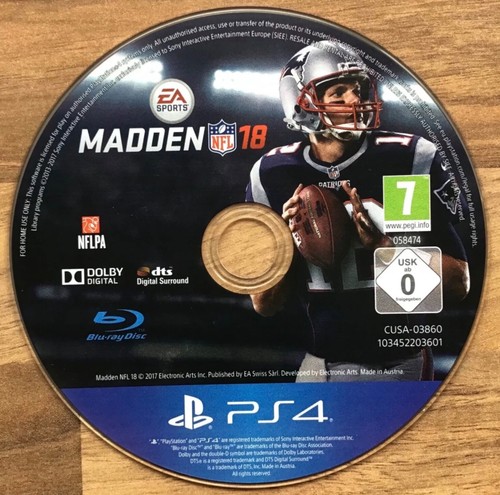 MADDEN NFL 18 - NFL AMERICAN FOOTBALL GAME - PS4 / PLAYSTATION 4 (2013)+ - Picture 5 of 5