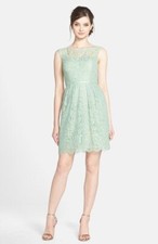 Jenny Yoo Women's 'Harlow Lyon' Metallic Lace dress size 8 $350 #513