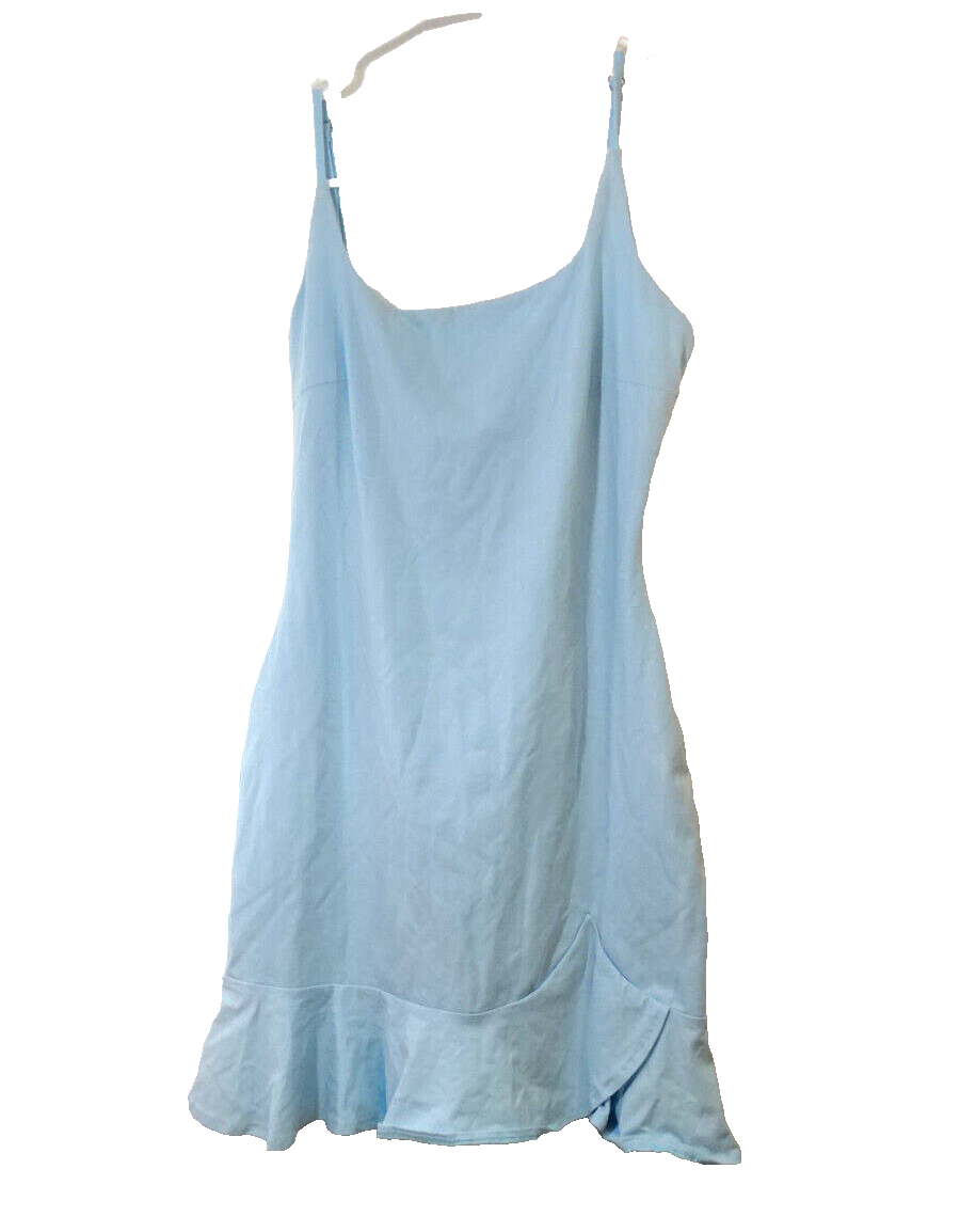 Princess Polly Powder Blue Mini Dress Princess Polly Dresses Princess Polly  Light Blue Bloom Mini