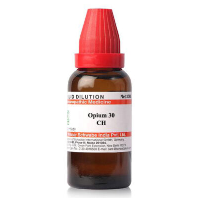 Dr Willmar Schwabe India Opium Dilution 30 CH, Homeopathic 30ml
