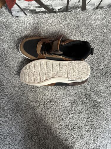 WOMENS COMFY FLAT LOW WEDGE HEEL LACE UP TRAINERS SPORTS PUMPS SHOES SIZE 6/39 - Picture 5 of 6
