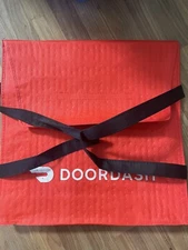 DOORDASH Large Insulated Pizza Delivery Bag  19x19x5" Holds large orders