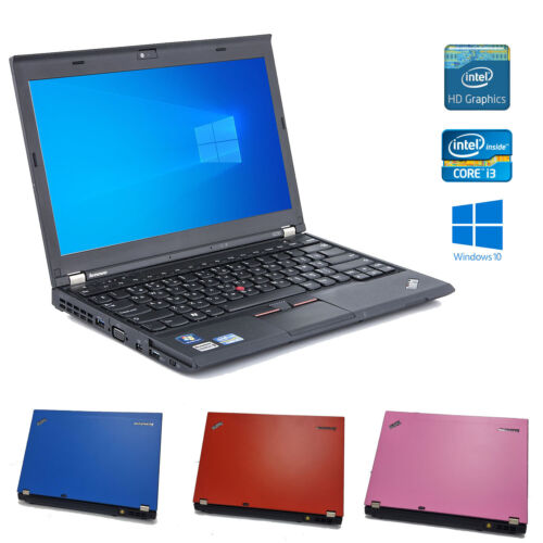 Lenovo ThinkPad X230i 12.5" Cheap Laptop Core i3 Upto 4GB RAM Upto 480GB SSD W10 - Picture 1 of 8