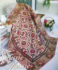 Tussie Mussie Quilt Pattern Pieced JW **VINTAGE**