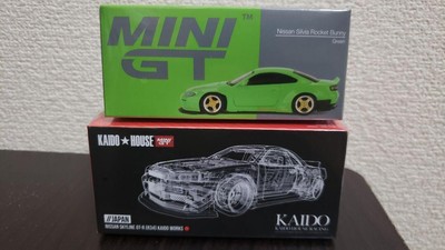KAIDO HOUSE MINI GT NISSAN SKYLINE GT-R R34 Silvia S15 Shizuoka