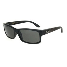 Locs Mens Wood Grain Arm Rectangular Cholo Gangster Plastic 90s Sunglasses