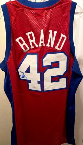 Elton Brand signed autographed Los Angeles Clippers Adidas stitched jersey (JSA) - Picture 1 of 2