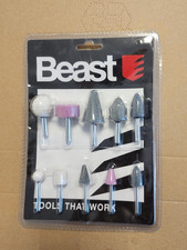 Schleifk&ouml;rpersatz 10-teilig Schleifsteine Bohrmaschine 3mm 6mm Schaft Set