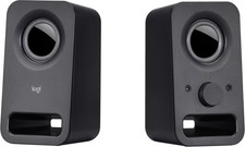 Logitech - z150 2.0 Multimedia Speakers 2-Piece - Black