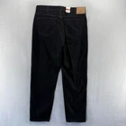 Vintage Gap Jeans Men 36x30 fits 34x30 Black Easy Fit Made in USA Denim 90s NEW