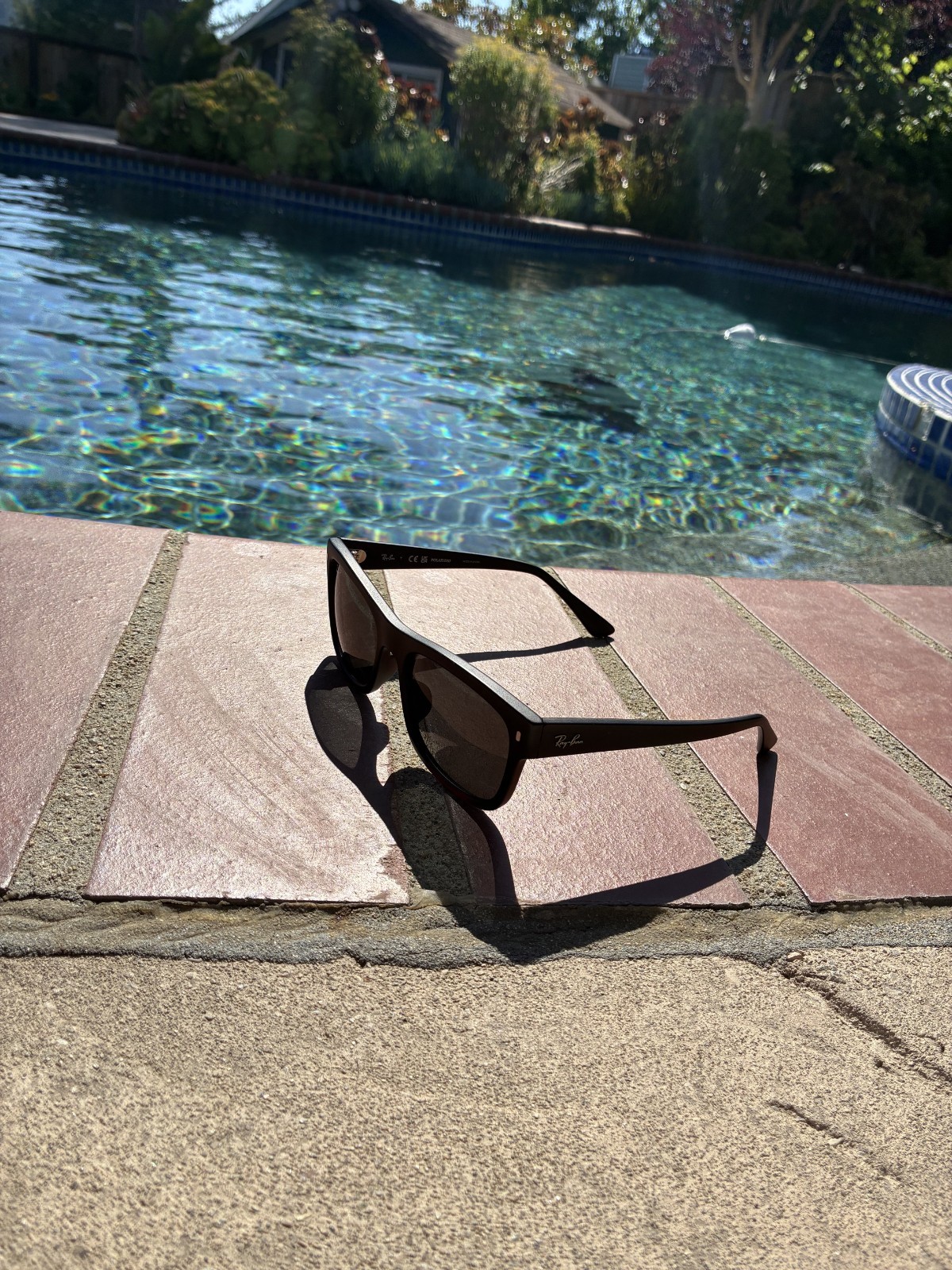 Black Ray-Ban RB4428 Men's Sunglasses, Barely Used, Great Condition, Polarized