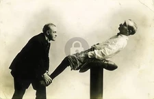 Ossified Frank Worden Colfax Iowa Circus Freak Sideshow 1920 RPPC Postcard COPY