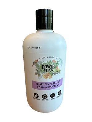 Power Stick For Her, Brazilian Mist Post Shave Cream 12oz Each NEW Dye Free
