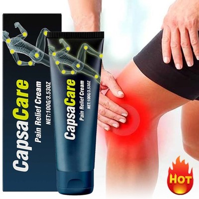 CapsaCare Neuropathy Massage Topical Cream   Soothing Nerve Pain Comfort