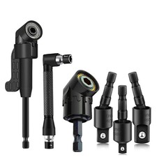 6Pcs Right Angle Drill Attachment Set w/ 105�...