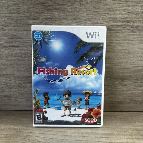 Nintendo Wii Fishing Resort 2011 US-Factory Sealed