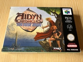 N64 Aidyn Chronicles:The First Mage/Guter Zustand/100%Original/Selten/Rar!!