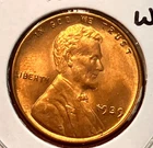 1939-P Lincoln Wheat Cent Penny GEM RED BU From an Original Bank Roll