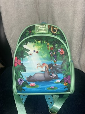 Loungefly Disney Jungle Book Bare Necessities Mini Backpack New 