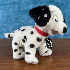 Applause Disney - Rare 8" Domino - 101 102 Dalmatians Puppy Dog Plush Vintage
