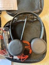 Plantronics Blackwire C3225T Headset W/ C3200 Analog 3.5mm to USB Adapter