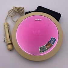 Sony WALKMAN CD-EJ720 Portable CD Player Pink Digital Display Japan Genuine