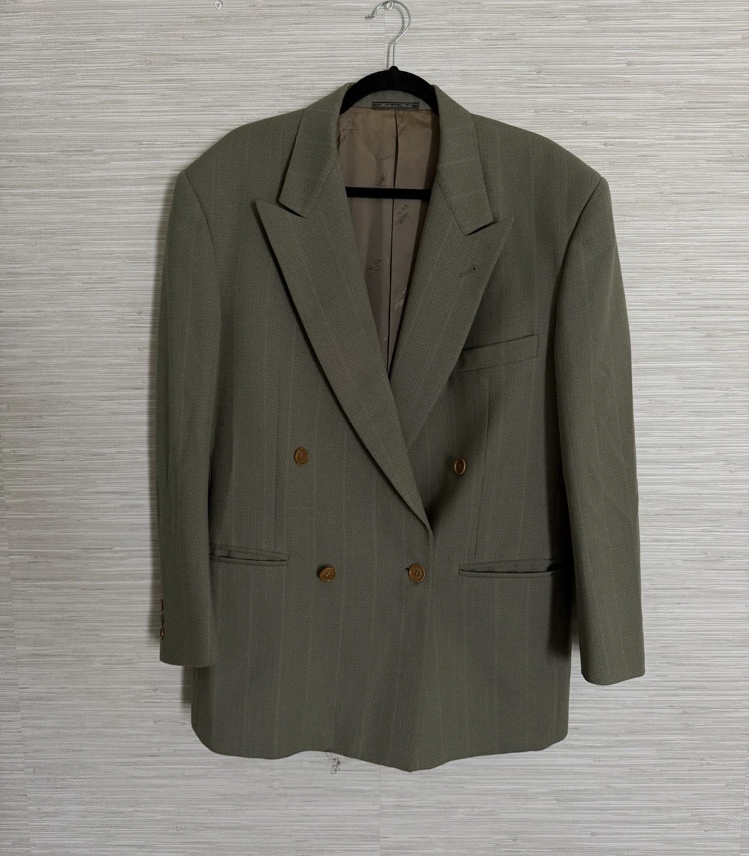 Double-Breasted Striped Suits & Blazers for Men for sale | eBay