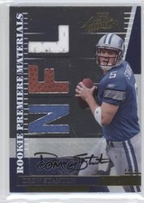 2007 Playoff Absolute Memorabilia Die-Cut NFL Signatures Drew Stanton Auto 4r2
