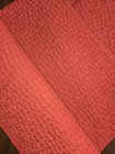 Pottery Barn Red Pick Stitch Standard Shams Pair — photo 2