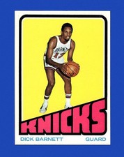 1972-73 Topps # 52 Dick Barnett NR-MINT