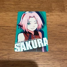 Naruto Shippuden Card Gum Sakura Haruno 2008 Collectible