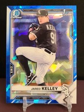 2021 Bowman - Chrome Prospects Jared Kelley Sapphire #BCP-106 1st Bowman RC