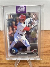 2025 Topps Archives Signature Series Dylan Carlson Bowman Prospect 24/60