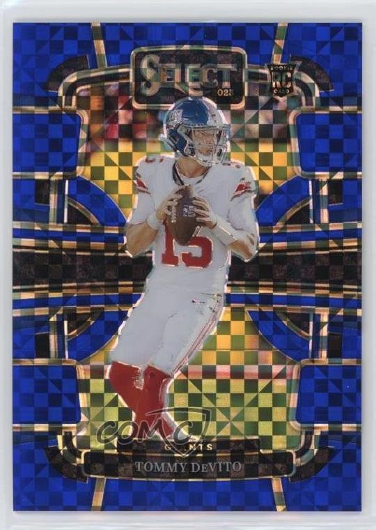 2023 Panini Select Concourse Blue Prizm /199 Tommy DeVito #73 0nr3